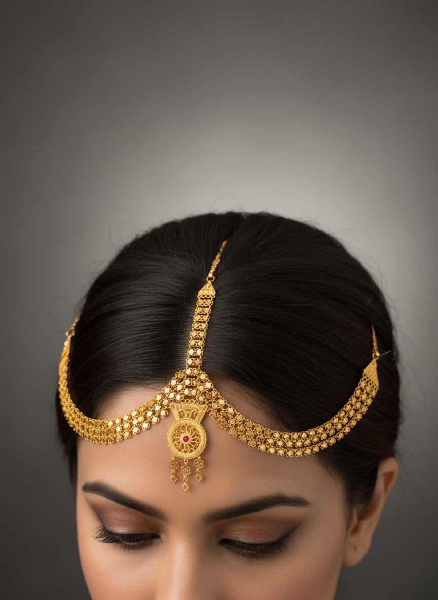 21 Karat Gold Grand Royal Bridal Mufruq – 30.78g