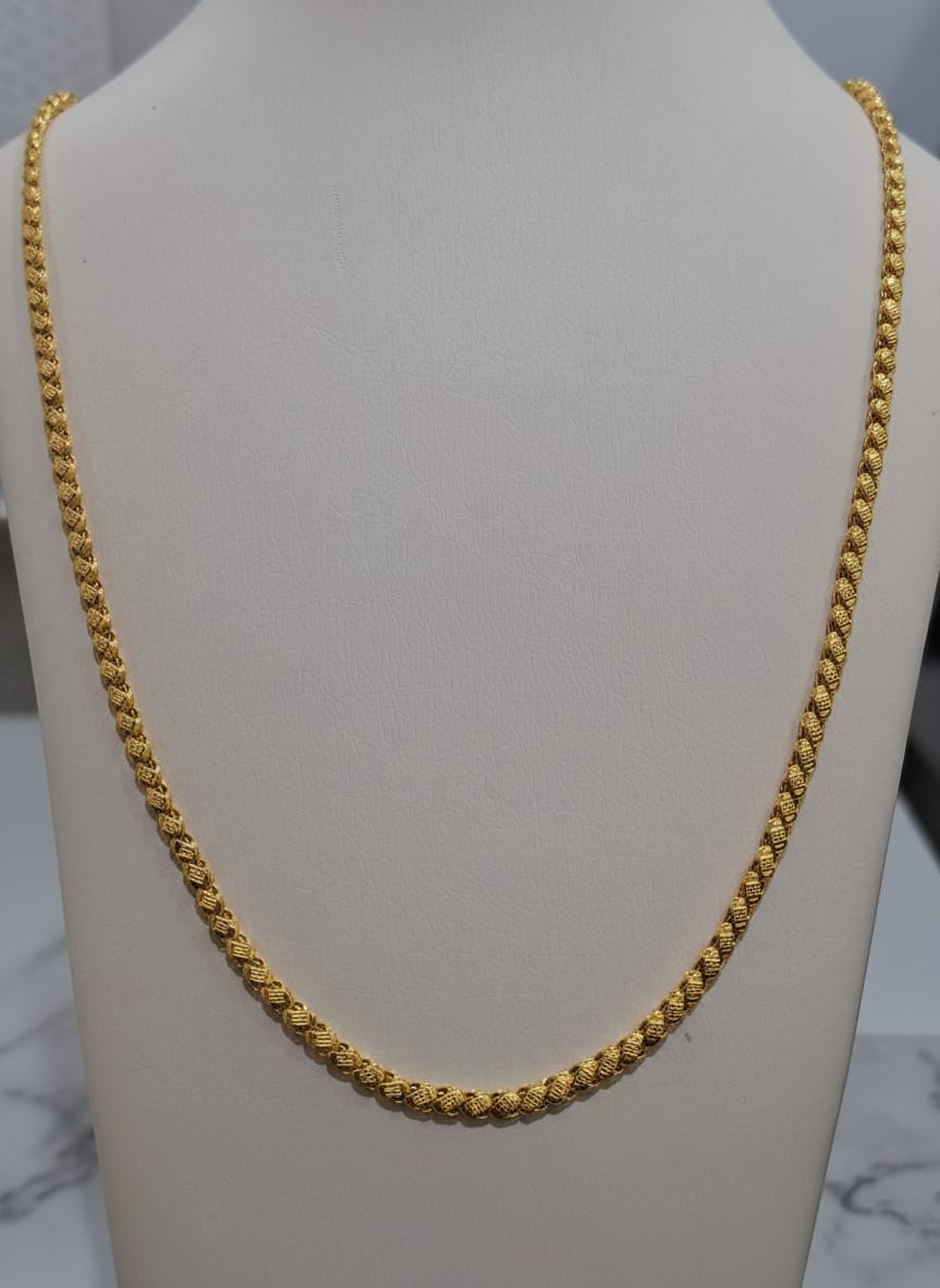 22K Gold Signature Rope Chain – 20.22g