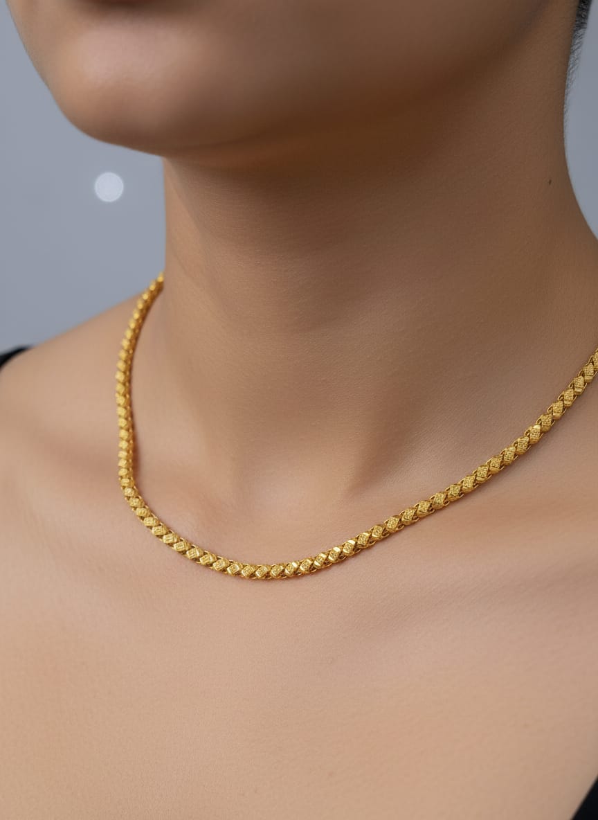 22K Gold Signature Rope Chain – 20.22g